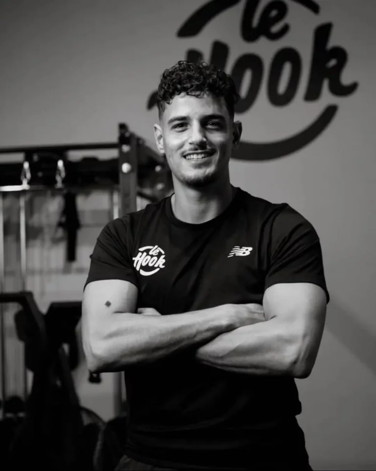 Majid, coach sportif et membre de l'equipe de France de kick-boxing au Hook a Lille