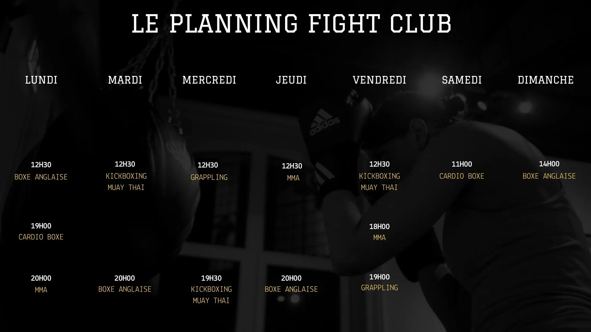 planning fight club